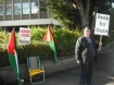 Hunger Strike for Gaza in Dublin by Adele King