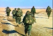 Afghan soldiers on maneuvers in 2007 near Kabul