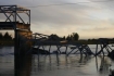  Interstate 5 bridge in Mt. Vernon, Washington