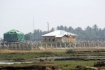 Regiment 207's military camp a few miles from Sittwe.