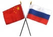 China Russia flags