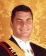 Ecuadoran President Rafael Correa.