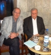 Franklin Lamb with Ziad el Shayer (Abu-Hazem) Sec-Gen of Fateh Intifada