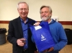 Randy Fletcher with Steven Dambeck, the President of Apollo Olive Oil, a <i>Fellowship of Friends</i> owned company 