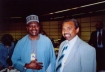 Former President of Nigeria General Yakubu Gowon with Kirubaharan