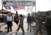 Defense Sec. Chuck Hagel visits the Jalalabad air base in Afghanistan