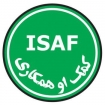 Logo for ISAF, International Security Assistance Forces in Afghanistan. 