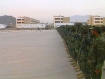 Afghan National Army recruits lined up on the parade deck for a Vice Presidential visit