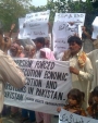 Protest for Christian servant in Pakistan