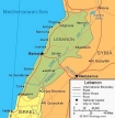 Lebanon map