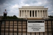 Lincoln Memorial closed