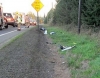 Fatal crash scene, 3-22-14 Dundee, Or