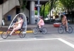 naked bicyclists