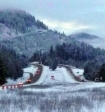 snow on freeway