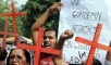 Christians protesting in Pakistan