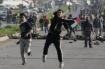 Israeli security forces clashed with protesters near the West Bank city of Jenin [AFP]