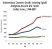 Drug deaths in US