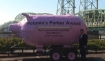   Petunia and OCWF Executive Director Rep. Jeff Kropf (Ret) at the I-5 Bridge