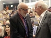 Peter Higgs and Francois Englert