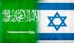 Saudi and Israel flags 