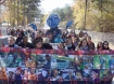 SOA Watch founder Father Roy Bourgeois leads a solemn funeral procession commemorating the victims of SOA violence.