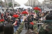 Syrian soldiers enjoy Valentine Day in Damascus.