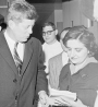 Helen Thomas and JFK