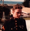 Tim King as a Marine Pfc, 1982, Southern California