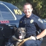 Officer Kevin Tonn and his dog Yaro