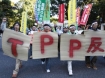 TPP demonstration in Japan