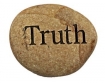 Stone engraved with truth