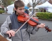 boy playing violin