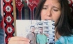 Laila Yaghi holds a picture of her son, Ziyad Yaghi