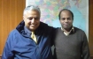 Rajan Zed (left) with Fr. Jose Vattakuzhy at Catholic Bishops' Conference of India