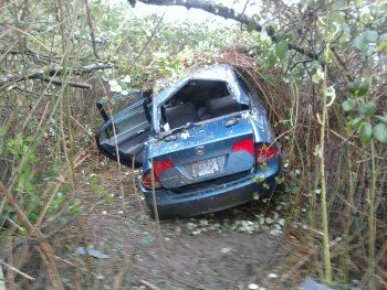 Highway 211 crash scene