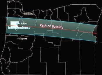 eclipse path of totality