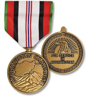 Afghanistan campaign medal