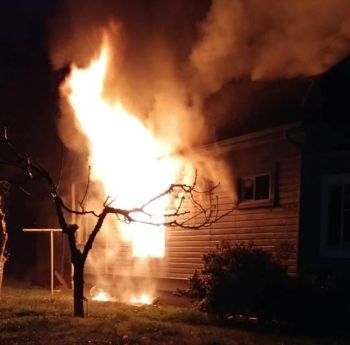 Lebanon Oregon house fire