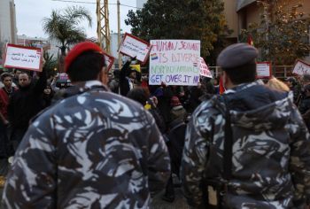 Lebanon LBGT protest