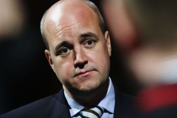 Swedish Prime Minister Fredrik Reinfeldt 