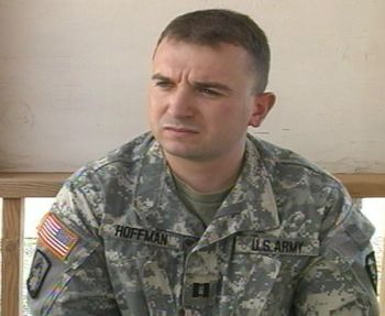 Oregon Guard Captain John Hoffman in Iraq