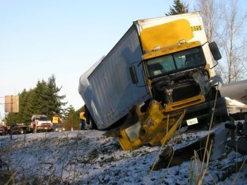 Crash near Borning, Oregon