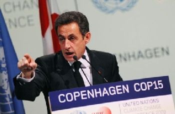 French President Nicolas Sarkozy