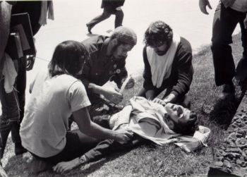 war protester shot down during a demonstration at Kent State University