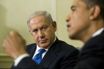 Obama and the Israeli henchman