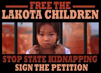 Free Lakota children