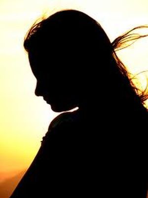 Girl silhouette