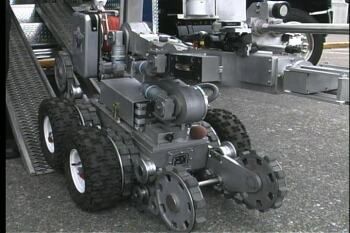 Oregon State Police bomb squad robot