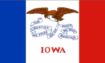 Iowa flag