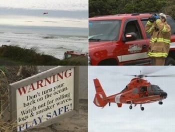 Images of Coast Guard rescues by Tim King